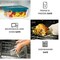 LARGE 14 cup/ 112 oz Glass Food Storage Container with Locking Lid. Food, vegetables, or fruits can be stored in this container. Baking Casserole, Lasagna, Baking, Roasting Chicken, and a variety of other delectable foods Free of BPA